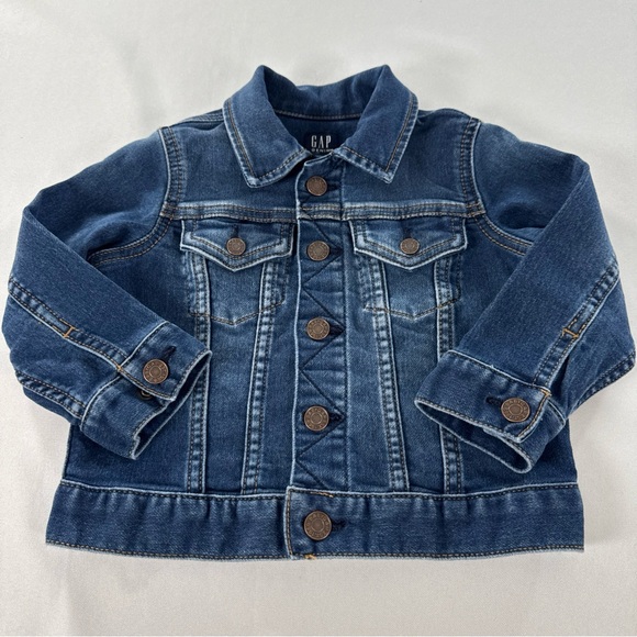 GAP Other - Baby Gap Denim Jacket Sizes 18-24M Jean Trucker GAP For Good Unisex Toddler EUC